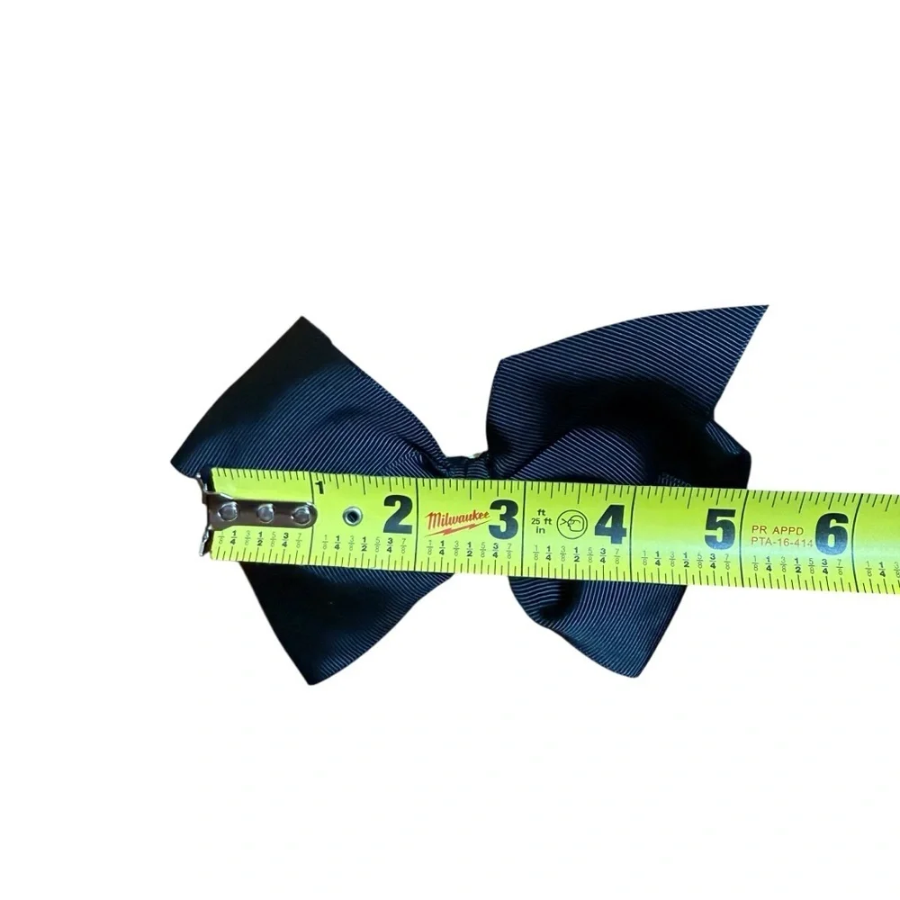 N/A black grosgrain